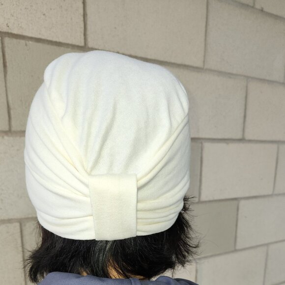 Woolen Bow Beanie hat & Knitted Skull Cap Beanie - Picture 3 of 8